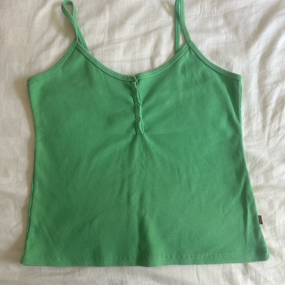 Levi's Vibrant Green Camisole Top